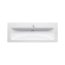 Duravit ME by Starck Umywalka meblowa 123x49 cm z otworem na baterię z przelewem biały satynowy 2361123200 - zdjęcie 2