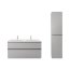 Duravit ME by Starck Umywalka meblowa 130x49 cm podwójna z 2 otworami na baterie z przelewami biały satynowy z powłoką WonderGliss 23361332001 - zdjęcie 11