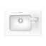 Duravit ME by Starck Umywalka meblowa 43x30 cm z przelewem biały Alpin z powłoką WonderGliss 07234300001 - zdjęcie 6