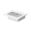 Duravit ME by Starck Umywalka meblowa 53x43 cm bez otworu na baterię biały Alpin 2336530060 - zdjęcie 1
