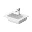 Duravit ME by Starck Umywalka meblowa 53x43 cm z otworem na baterię biały satynowy 2336533200 - zdjęcie 1