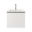 Duravit ME by Starck Umywalka meblowa 53x43 cm z otworem na baterię z przelewem biały Alpin z powłoką WonderGliss 23365332001 - zdjęcie 10