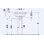 Duravit ME by Starck Umywalka meblowa 53x43 cm z otworem na baterię z przelewem biały Alpin z powłoką WonderGliss 23365332001 - zdjęcie 5