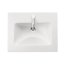 Duravit ME by Starck Umywalka meblowa 53x43 cm z otworem na baterię z przelewem biały Alpin z powłoką WonderGliss 23365332001 - zdjęcie 9