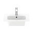 Duravit ME by Starck Umywalka meblowa 53x43 cm z otworem na baterię z przelewem biały Alpin z powłoką WonderGliss 23365332001 - zdjęcie 7