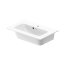 Duravit ME by Starck Umywalka meblowa 63x40 cm z otworem na baterię biały Alpin z powłoką WonderGliss 23426300001 - zdjęcie 1
