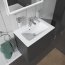 Duravit ME by Starck Umywalka meblowa 63x40 cm z otworem na baterię biały Alpin z powłoką WonderGliss 23426300001 - zdjęcie 9