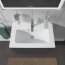 Duravit ME by Starck Umywalka meblowa 63x40 cm z otworem na baterię biały Alpin z powłoką WonderGliss 23426300001 - zdjęcie 8