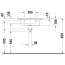 Duravit ME by Starck Umywalka meblowa 63x40 cm z otworem na baterię biały Alpin z powłoką WonderGliss 23426300001 - zdjęcie 4