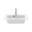 Duravit ME by Starck Umywalka meblowa 63x40 cm z otworem na baterię biały satynowy 2342633200 - zdjęcie 6