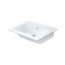 Duravit ME by Starck Umywalka meblowa 63x49 cm bez otworu na baterię biały satynowy 2336633260 - zdjęcie 1