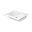 Duravit ME by Starck Umywalka meblowa 63x49 cm bez otworu na baterię biały satynowy z powłoką WonderGliss 23366332601 - zdjęcie 1
