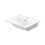 Duravit ME by Starck Umywalka meblowa 63x49 cm z otworem na baterię biały satynowy 2336633200 - zdjęcie 1