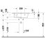 Duravit ME by Starck Umywalka meblowa 63x49 cm z otworem na baterię biały satynowy z powłoką WonderGliss 23366332001 - zdjęcie 5