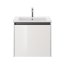 Duravit ME by Starck Umywalka meblowa 63x49 cm z otworem na baterię biały satynowy z powłoką WonderGliss 23366332001 - zdjęcie 10