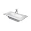 Duravit ME by Starck Umywalka meblowa 83x40 cm z otworem na baterię biały Alpin z powłoką WonderGliss 23428300001 - zdjęcie 2