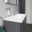 Duravit ME by Starck Umywalka meblowa 83x40 cm z otworem na baterię biały satynowy 2342833200 - zdjęcie 6