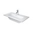 Duravit ME by Starck Umywalka meblowa 83x40 cm z otworem na baterię biały satynowy z powłoką WonderGliss 23428332001 - zdjęcie 2
