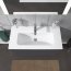 Duravit ME by Starck Umywalka meblowa 83x40 cm z otworem na baterię biały satynowy z powłoką WonderGliss 23428332001 - zdjęcie 7
