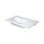 Duravit ME by Starck Umywalka meblowa 83x49 cm lewa bez otworu na baterię biały satynowy z powłoką WonderGliss 23458332601 - zdjęcie 1
