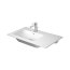 Duravit ME by Starck Umywalka meblowa 83x49 cm lewa z otworem na baterię biały satynowy z powłoką WonderGliss 23458332001 - zdjęcie 1