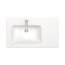 Duravit ME by Starck Umywalka meblowa 83x49 cm lewa z otworem na baterię biały satynowy z powłoką WonderGliss 23458332001 - zdjęcie 2