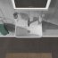Duravit ME by Starck Umywalka wisząca 45x32 cm, z jednym otworem na baterię, z przelewem, biała z powłoką WonderGliss 07194500001 - zdjęcie 15