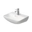 Duravit ME by Starck Umywalka wisząca 45x32 cm z otworem na baterię biały satynowy z powłoką WonderGliss 07194532001 - zdjęcie 9
