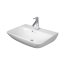 Duravit ME by Starck Umywalka wisząca 60x40 cm biały satynowy z powłoką WonderGliss 23436032001 - zdjęcie 2