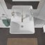 Duravit ME by Starck Umywalka wisząca 60x46 cm 1-otworowa z przelewem, biała 2335600000 - zdjęcie 18