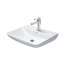 Duravit ME by Starck Umywalka wisząca 65x49 cm biały satynowy z powłoką WonderGliss 23356532001 - zdjęcie 2