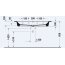 Duravit ME by Starck Umywalka meblowa 123x49 cm bez otworu na baterię biały Alpin 2361120060 - zdjęcie 5