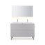 Duravit ME by Starck Umywalka meblowa 123x49 cm podwójna biały Alpin 2361120024 - zdjęcie 16