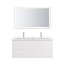 Duravit ME by Starck Umywalka meblowa 123x49 cm podwójna biały Alpin 2361120024 - zdjęcie 10