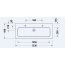 Duravit ME by Starck Umywalka meblowa 123x49 cm z otworem na baterię biały Alpin 2361120000 - zdjęcie 5