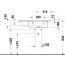 Duravit ME by Starck Umywalka meblowa 83x49 cm prawa bez otworu na baterię biały Alpin z powłoką WonderGliss 23468300601 - zdjęcie 6