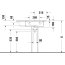 Duravit ME by Starck Umywalka meblowa 83x49 cm prawa z otworem na baterię biały Alpin z powłoką WonderGliss 23468300001 - zdjęcie 5
