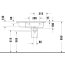 Duravit ME by Starck Umywalka meblowa 83x49 cm prawa z otworem na baterię biały Alpin z powłoką WonderGliss 23468300001 - zdjęcie 6