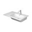 Duravit ME by Starck Umywalka meblowa 83x49 cm prawa z otworem na baterię biały Alpin z powłoką WonderGliss 23468300001 - zdjęcie 2