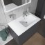 Duravit ME by Starck Umywalka meblowa 83x49 cm prawa z otworem na baterię biały Alpin z powłoką WonderGliss 23468300001 - zdjęcie 12