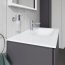 Duravit ME by Starck Umywalka meblowa 83x49 cm prawa z otworem na baterię biały Alpin z powłoką WonderGliss 23468300001 - zdjęcie 9