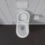Duravit ME by Starck Zestaw Toaleta WC 57x37 cm bez kołnierza + deska wolnoopadająca biały alpin z powłoką WonderGliss 45290900A11 - zdjęcie 40