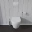 Duravit ME by Starck Zestaw Toaleta WC 57x37 cm bez kołnierza + deska wolnoopadająca biały alpin z powłoką WonderGliss 45290900A11 - zdjęcie 41