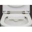 Duravit ME by Starck Zestaw Toaleta WC 57x37 cm bez kołnierza + deska wolnoopadająca biały alpin z powłoką WonderGliss 45290900A11 - zdjęcie 18