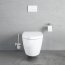 Duravit ME by Starck Zestaw Toaleta WC 57x37 cm bez kołnierza + deska wolnoopadająca biały alpin z powłoką WonderGliss 45290900A11 - zdjęcie 33
