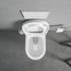 Duravit ME by Starck Zestaw Toaleta WC 57x37 cm Rimless bez kołnierza z deską  wolnoopadającą,biały 2529090000+0020090000 - zdjęcie 44