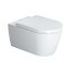 Duravit ME by Starck Zestaw Toaleta WC 57x37 cm Rimless bez kołnierza z deską wolnoopadającą biały 45290900A1 - zdjęcie 5