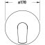 Duravit No.1 Bateria prysznicowa podtynkowa element zewnętrzny chrom N14210010010 - zdjęcie 2