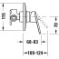 Duravit No.1 Bateria prysznicowa podtynkowa chrom N14210007010 - zdjęcie 4