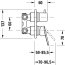 Duravit No.1 Bateria wannowo-prysznicowa podtynkowa chrom N15210008010 - zdjęcie 4